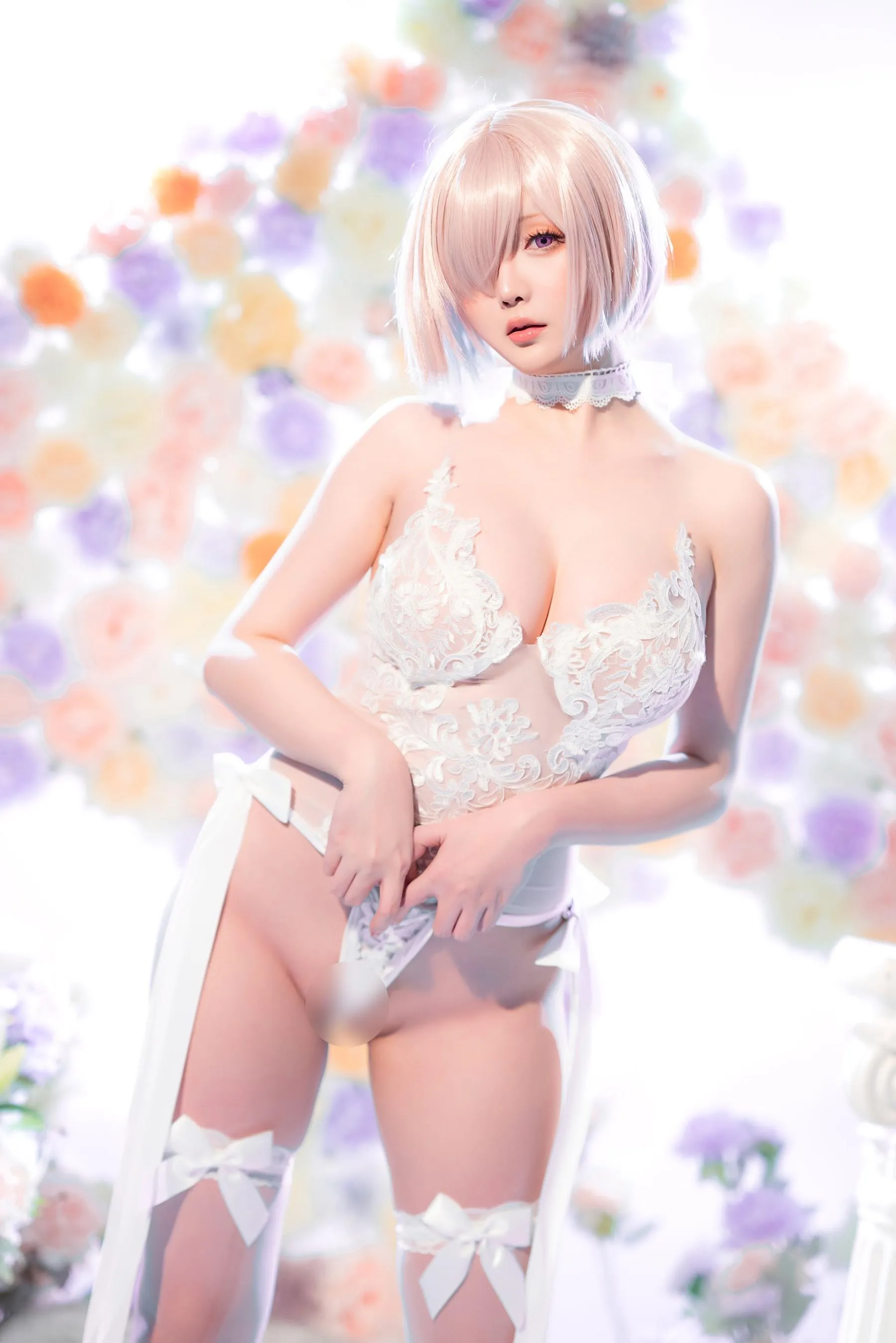 星之迟迟 – NO.141 FGO-玛修同人婚纱 [79P]插图3